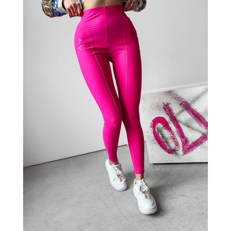 Legginsy OLAVOGA COCO 2024 neon róż - FashionPlace - 1