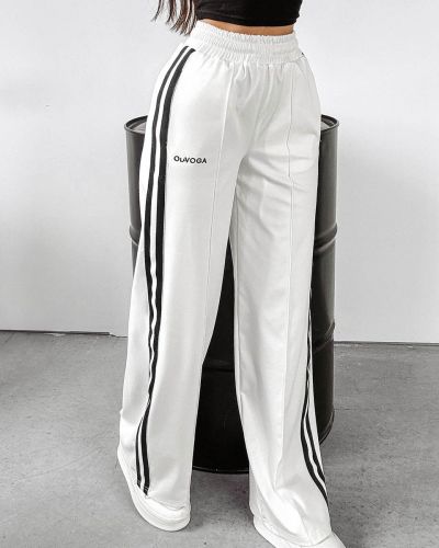 Spodnie damskie OLAVOGA NEIMY 2024 ecru - FashionPlace - 1