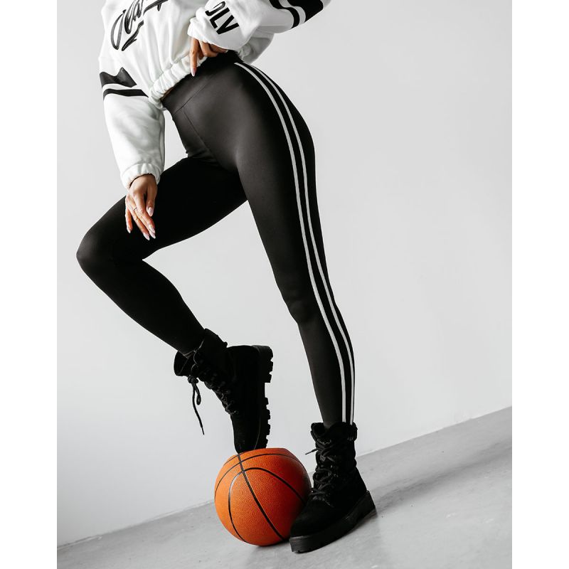 Legginsy OLAVOGA CIARE 2025 czerń - FashionPlace - 1