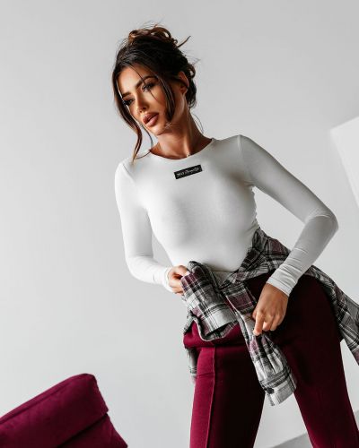 Body damskie OLAVOGA CUERPO 2025 ecru - FashionPlace - 2