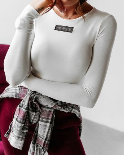 Body damskie OLAVOGA CUERPO 2025 ecru - FashionPlace - 4