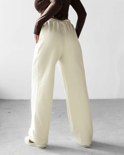 Spodnie damskie OLAVOGA HOYO 2025 ecru - FashionPlace - 3