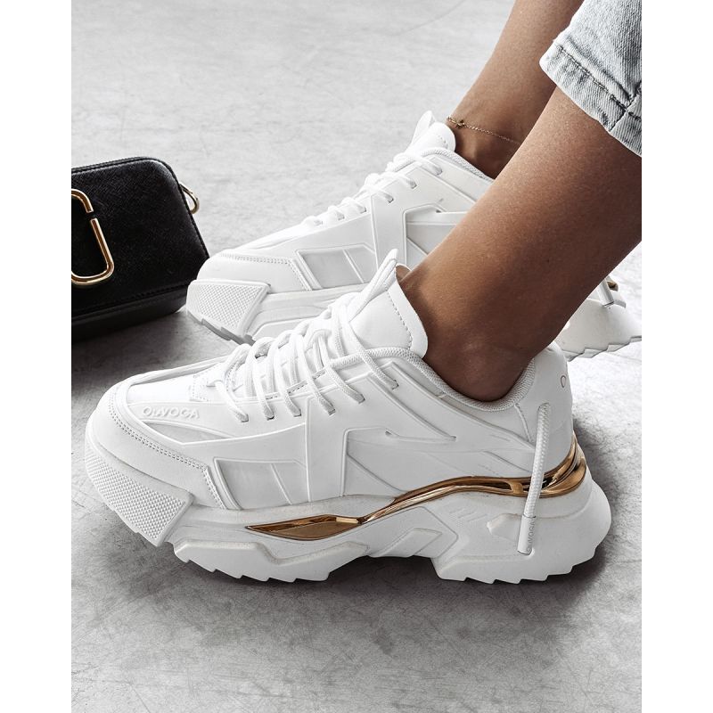 Buty damskie OLAVOGA SHINE 2024 ecru - FashionPlace - 1 Buty damskie OLAVOGA SHINE 2024 ecru - FashionPlace - 1