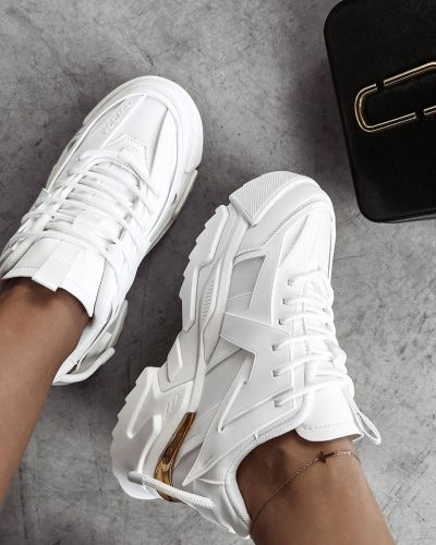 Buty damskie OLAVOGA SHINE 2024 ecru - FashionPlace - 2