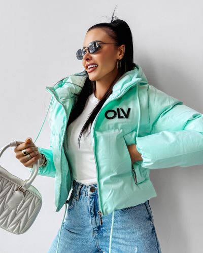 Kurtka damska OLAVOGA FOXY 2025 mięta - FashionPlace - 1