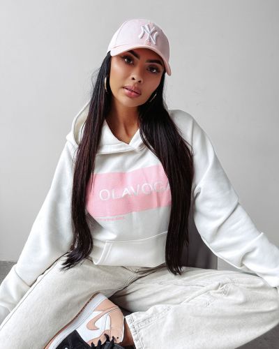Bluza damska OLAVOGA SWEET ROLL 2025 ecru - FashionPlace - 2