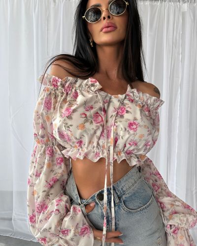 Bluza damska OLAVOGA GENTLE 2025 romantic roses - FashionPlace - 2