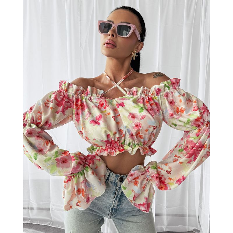 Bluza damska OLAVOGA GENTLE 2025 spring buquet - FashionPlace - 1