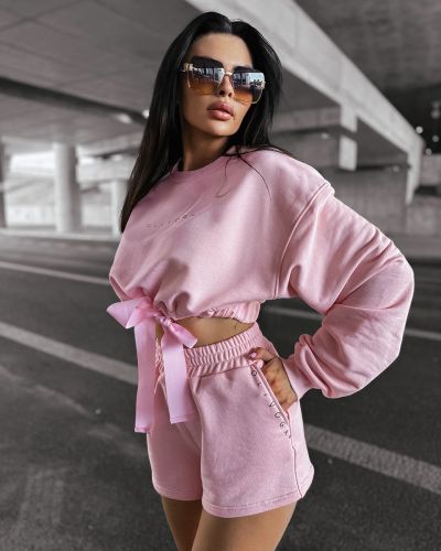 Komplet damski OLAVOGA LAZO 2025 jasny róż - FashionPlace - 1