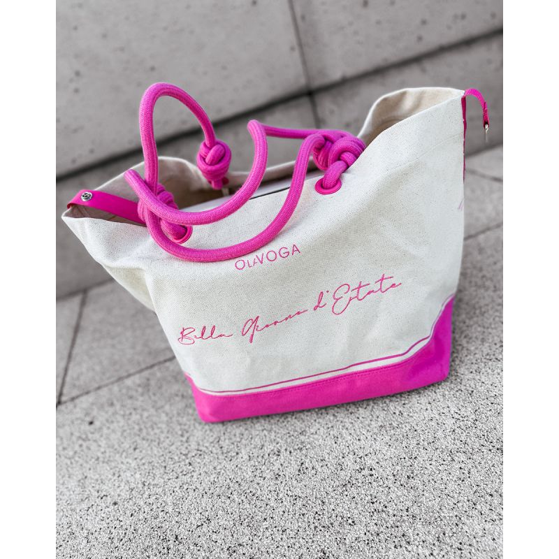 Torba OLAVOGA ESTATE 2025 neon pink - FashionPlace - 1