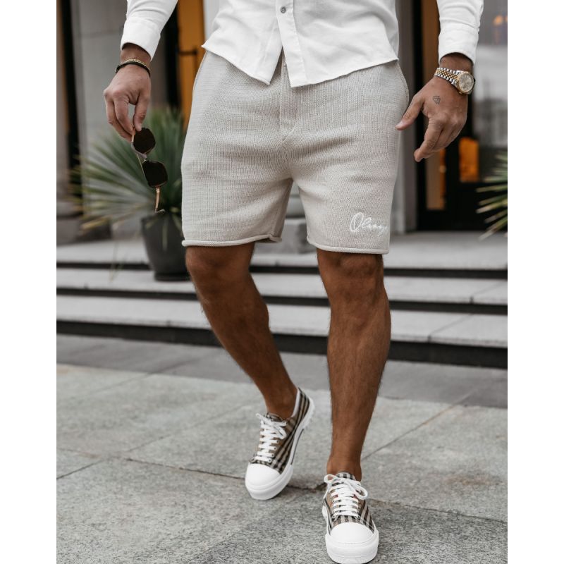 Spodenki męskie OLAVOGA CHILLFLEX 2025 beż - FashionPlace - 1