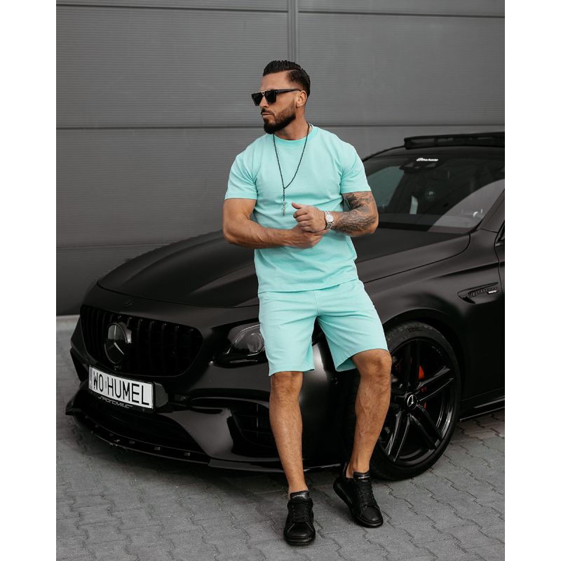 Komplet męski OLAVOGA XEAR 2025 mięta - FashionPlace - 1