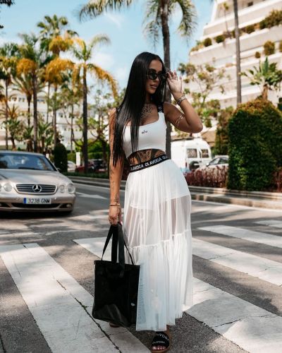 Komplet damski OLAVOGA CATIE SET 2025 ecru - FashionPlace - 1