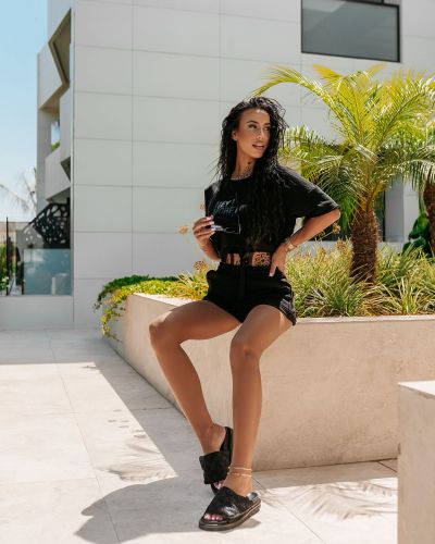 Komplet damski OLAVOGA URAN 2025 czerń - FashionPlace - 1