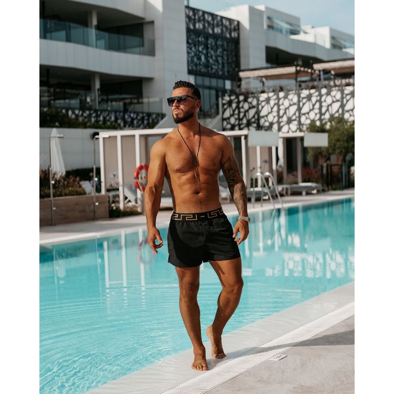 Kąpielówki męskie OLAVOGA MAXWELL 2025 czerń - FashionPlace - 3