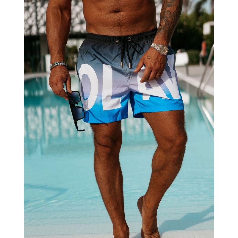 Kąpielówki męskie OLAVOGA ACTIVITY 2025 royal blue - FashionPlace - 1
