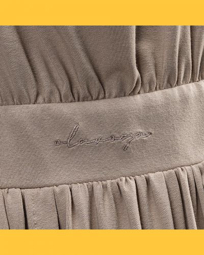 Sukienka damska OLAVOGA KAJA 2025 beż - FashionPlace - 4