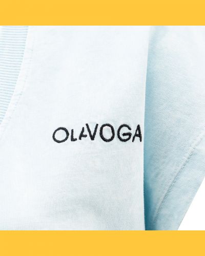 T-shirt damski OLAVOGA NEXIA 2025 jasny niebieski - FashionPlace - 6