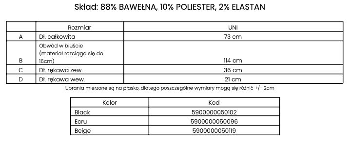T-shirt damski OLAVOGA MORNING FOG 2025 beż - wysyłka 11.08