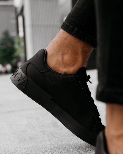 Buty męskie OLAVOGA PRIVE 2025 czerń - FashionPlace - 3