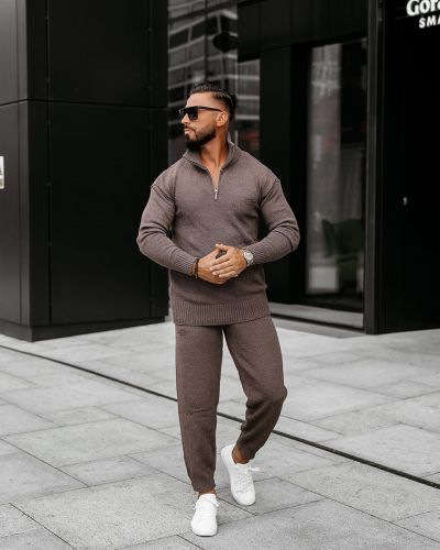 Komplet męski OLAVOGA OLLAN 2025 grafit - FashionPlace - 1