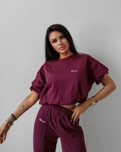 Top damski OLAVOGA AUTUMN WHISPER 2025 burgund - FashionPlace - 2