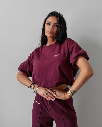 Top damski OLAVOGA AUTUMN WHISPER 2025 burgund - FashionPlace - 3