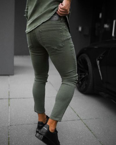 Spodnie męskie OLAVOGA TOLON 2025 khaki - FashionPlace - 2