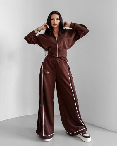 Bluza damska OLAVOGA SILENT STORM 2025 brąz - FashionPlace - 3