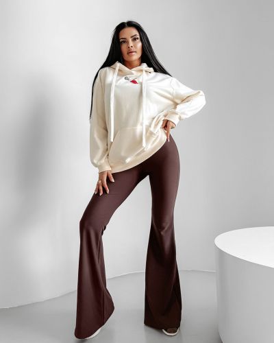 Bluza damska OLAVOGA FLINT 2025 ecru - FashionPlace - 3