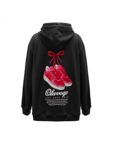 Bluza damska OLAVOGA FLINT 2025 czerń - FashionPlace - 7