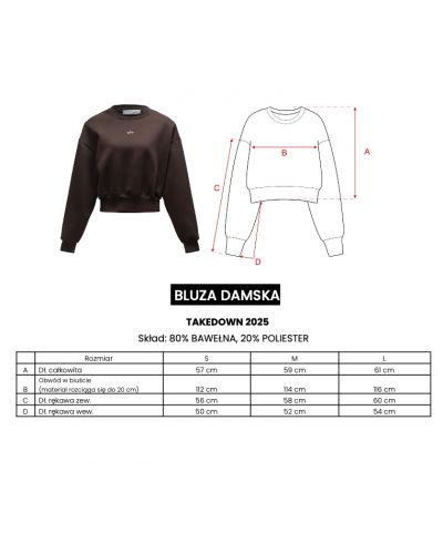 Bluza damska OLAVOGA TAKEDOWN 2025 beż - FashionPlace - 5