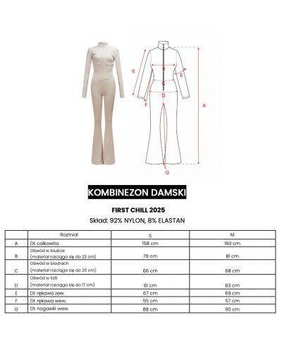 Kombinezon damski OLAVOGA FIRST CHILL 2025 czerń - FashionPlace - 5