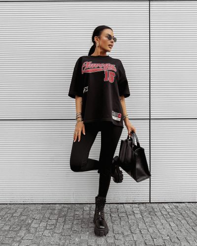 T-shirt damski OLAVOGA BULLYS 2025 czerń - FashionPlace - 4