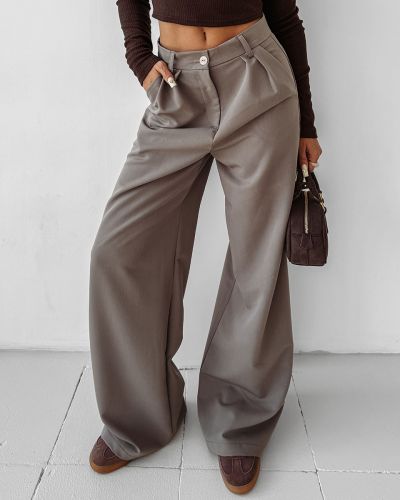Spodnie damskie OLAVOGA NIGHTBREAK 2025 latte - FashionPlace - 2