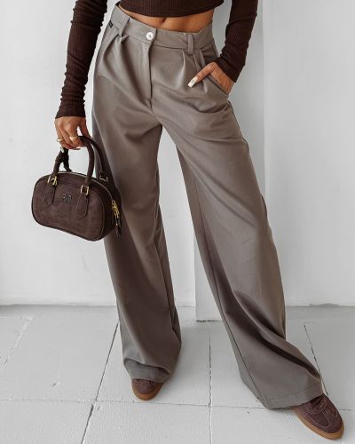 Spodnie damskie OLAVOGA NIGHTBREAK 2025 latte - FashionPlace - 3