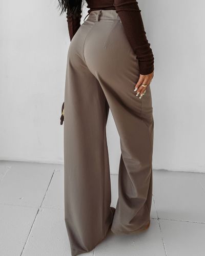Spodnie damskie OLAVOGA NIGHTBREAK 2025 latte - FashionPlace - 4