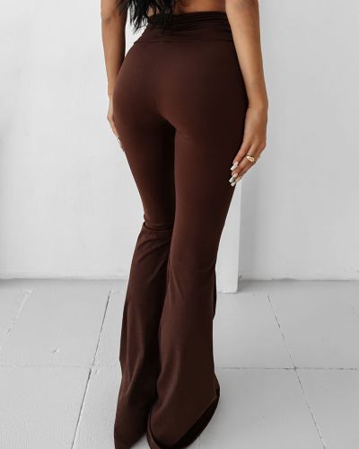 Legginsy OLAVOGA SPICED HONEY 2025 brown - FashionPlace - 4