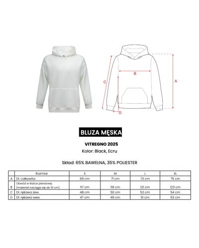 Bluza męska OLAVOGA VITREGNO 2025 ecru - FashionPlace - 4