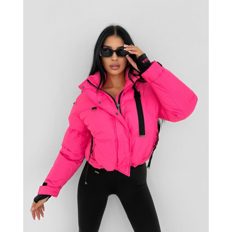 Kurtka damska OLAVOGA ROOSEN 2025 neon pink - FashionPlace - 1