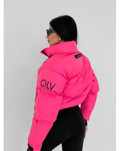 Kurtka damska OLAVOGA ROOSEN 2025 neon pink - FashionPlace - 2