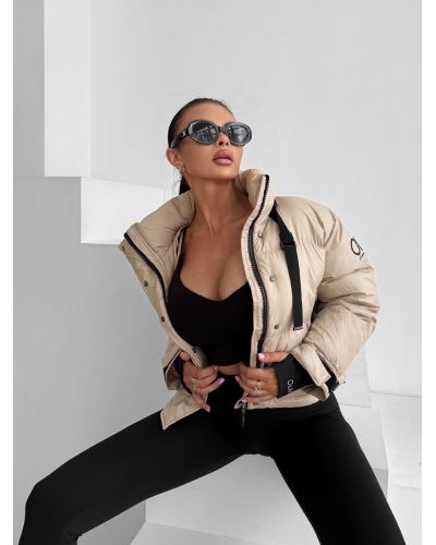 Kurtka damska OLAVOGA ROOSEN 2025 beż - FashionPlace - 3