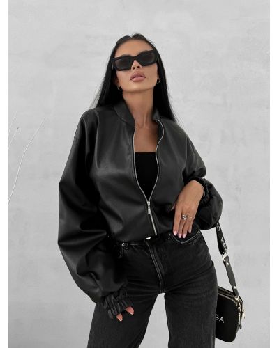 Kurtka damska OLAVOGA SOFT SHADOW 2025 czerń - FashionPlace - 4
