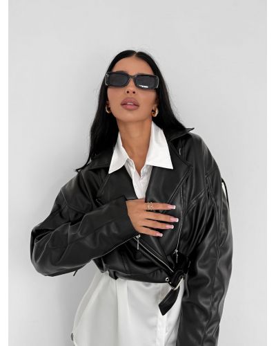 Kurtka damska OLAVOGA RAVEN EDGE 2025 czerń - FashionPlace - 4
