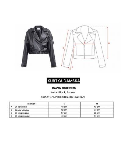 Kurtka damska OLAVOGA RAVEN EDGE 2025 brąz - FashionPlace - 10