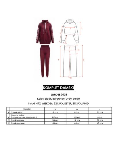 Komplet damski OLAVOGA LAROSE 2025 beż - FashionPlace - 6