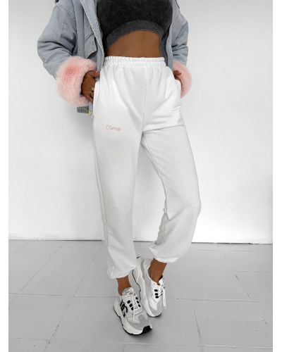 Spodnie damskie OLAVOGA DEWDROP 2025 ecru - FashionPlace - 5