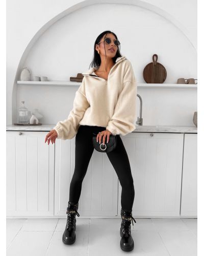 Bluza damska OLAVOGA OATWOOD 2025 ecru - FashionPlace - 2