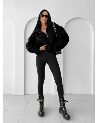 Bluza damska OLAVOGA OATWOOD 2025 czerń - FashionPlace - 3
