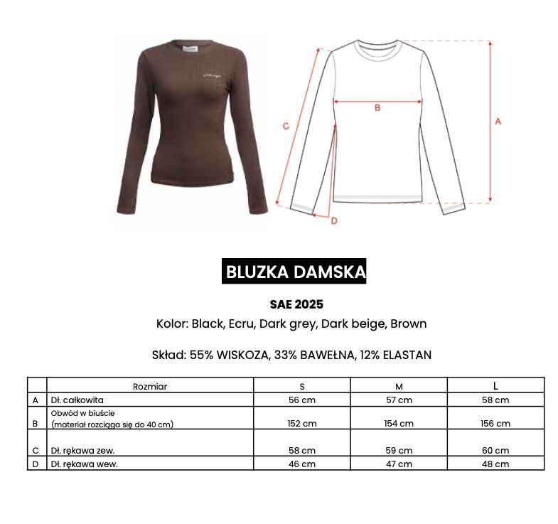 Bluzka damska OLAVOGA SAE 2025 ecru